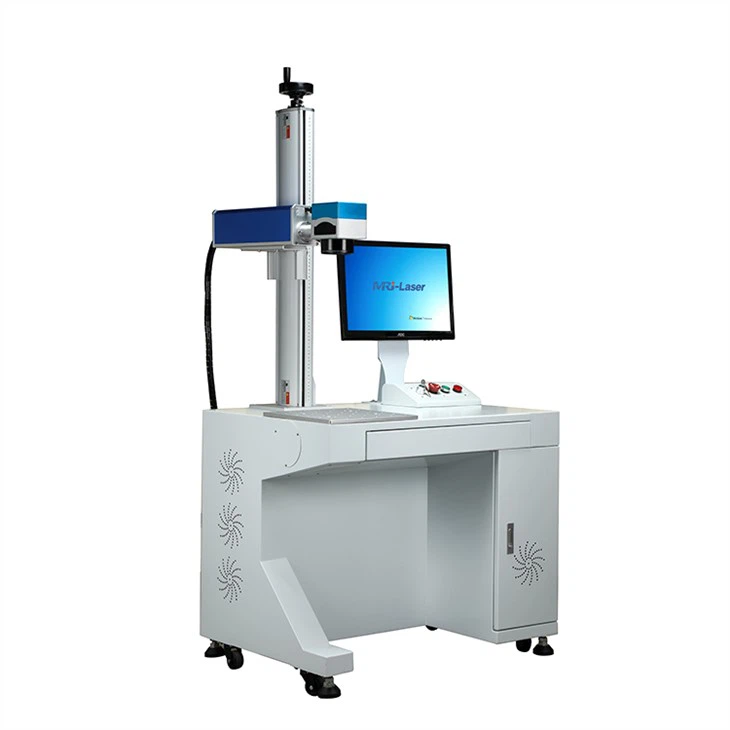 50W Silver Leather Wood Laser Engraving Machine