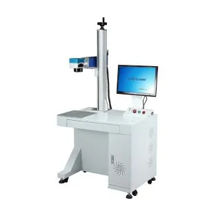 50W strieborný kožený drevený laserový gravírovací stroj