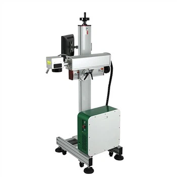20W 30W 50W Lietajúci vláknový laserový značkovací stroj Rýchla značkovacia linka