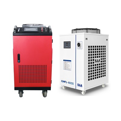 6000W stroj na nepretržité čistenie laserom